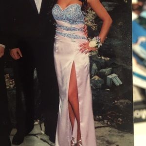 Lilac prom dress size 0